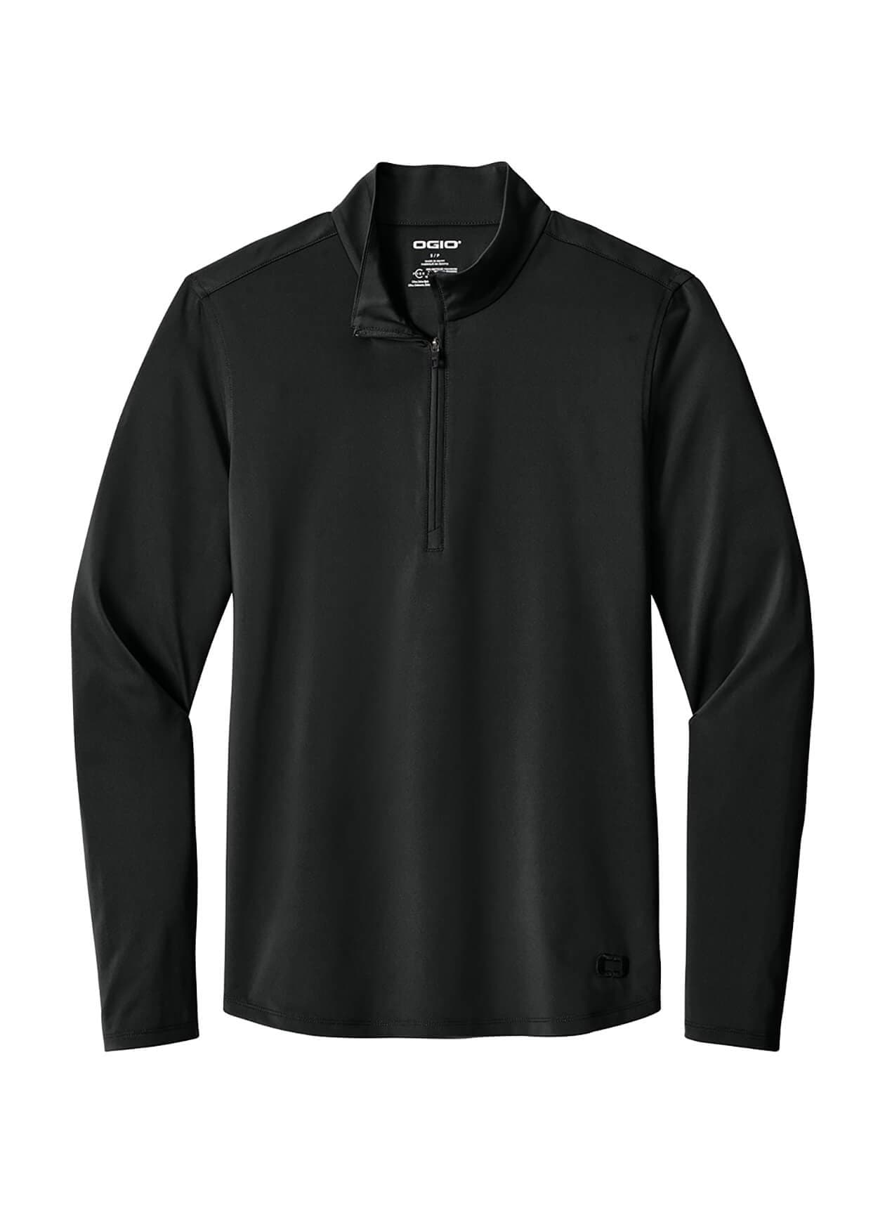 OGIO Men's Regain Quarter-Zip - Black 3XL