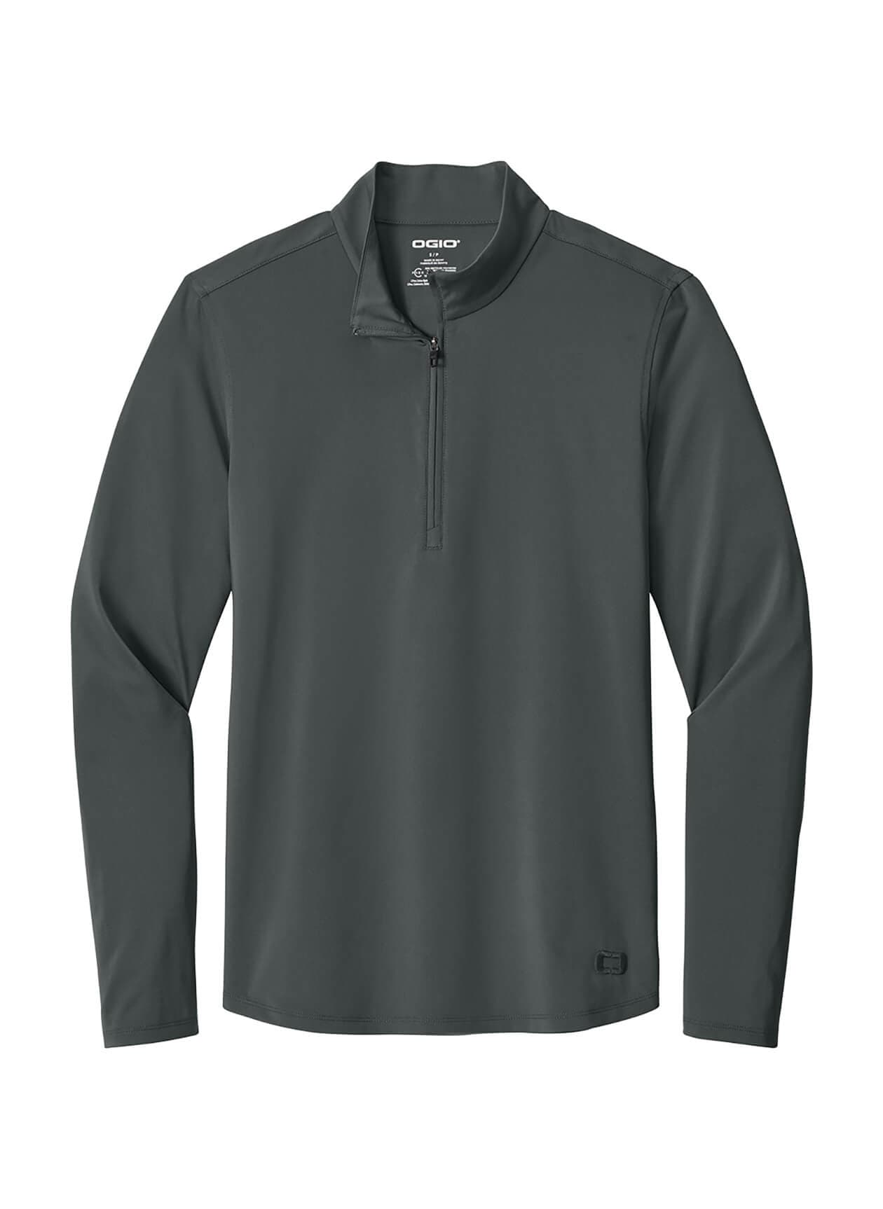 OGIO Men's Regain Quarter-Zip - Dark Grey 3XL