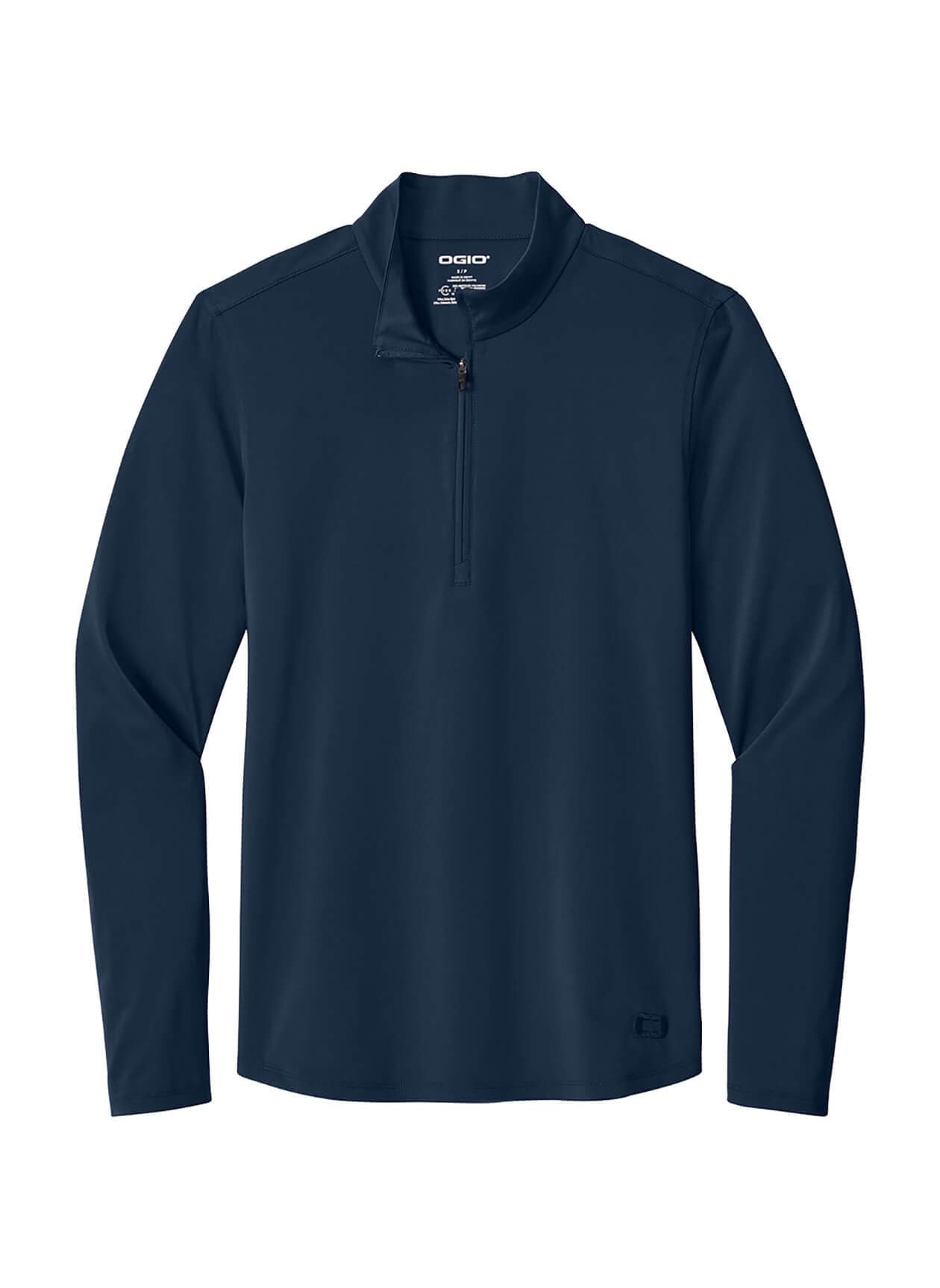 OGIO Men's Regain Quarter-Zip - Navy 3XL
