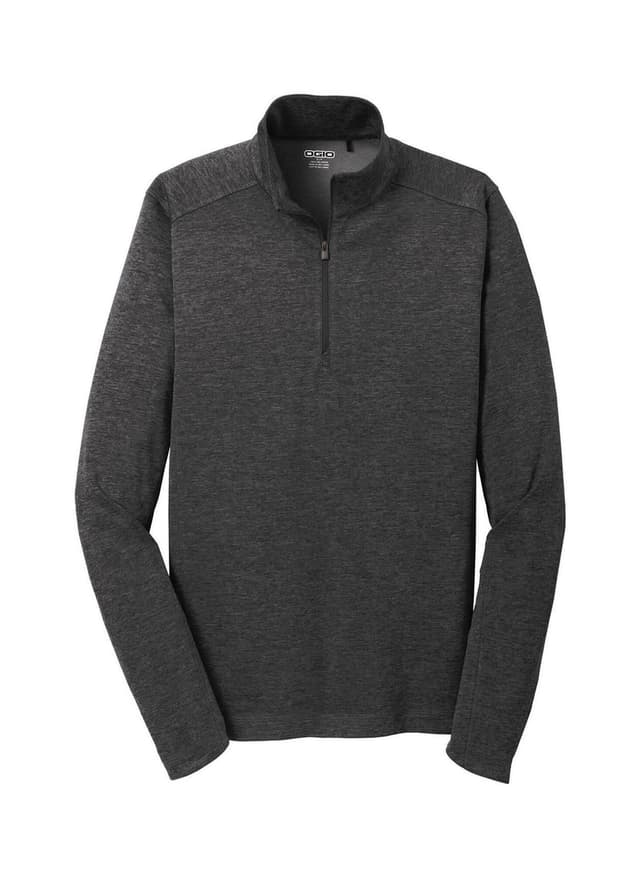 OGIO Men's Pixel Quarter-Zip - Black 3XL