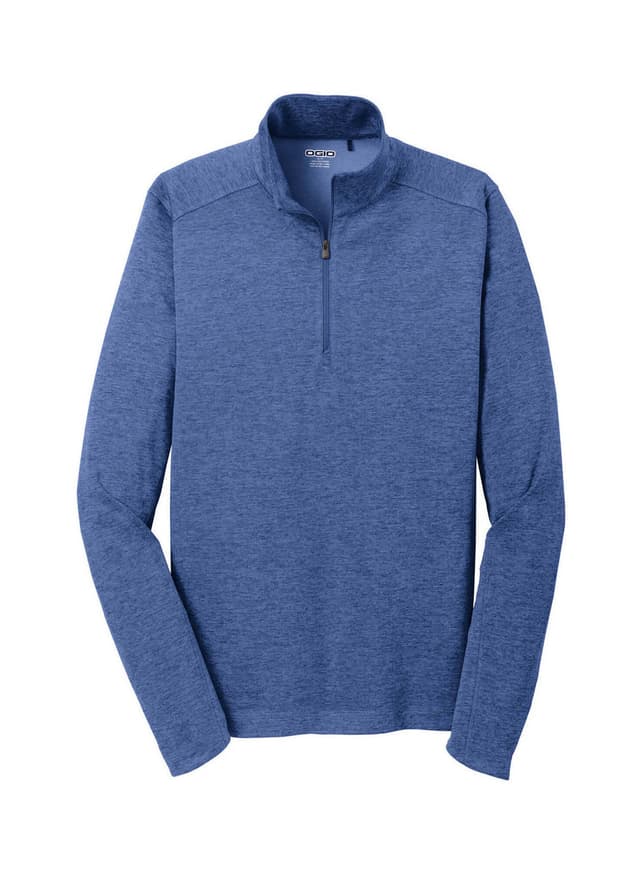 OGIO Men's Pixel Quarter-Zip - Blue 3XL