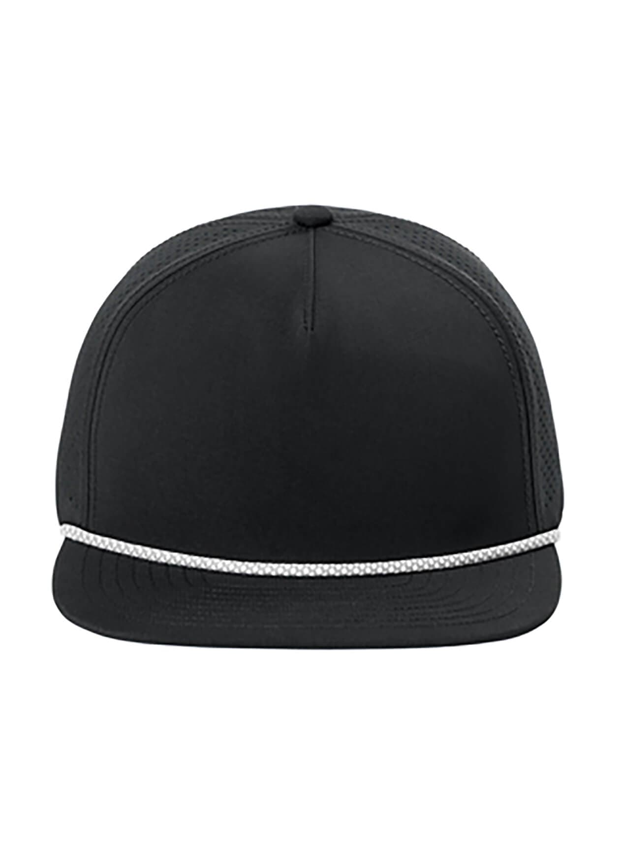 OGIO 5-Panel Rope Performance Cap - Black LG