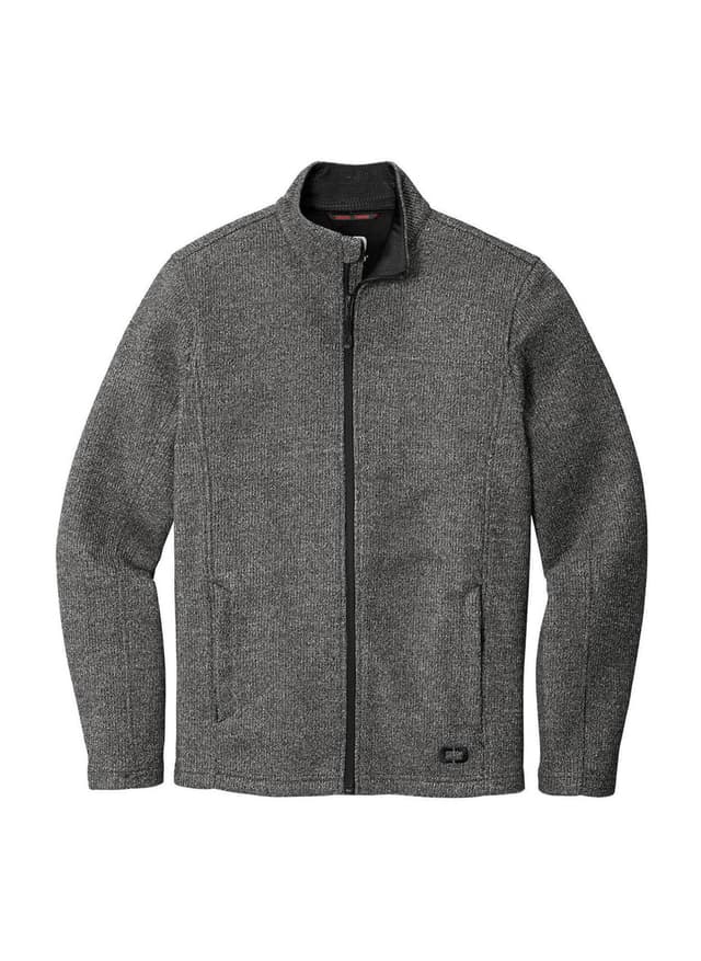OGIO Men's Grit Fleece Jacket - Diesel Grey Heather (DGR) 3XL