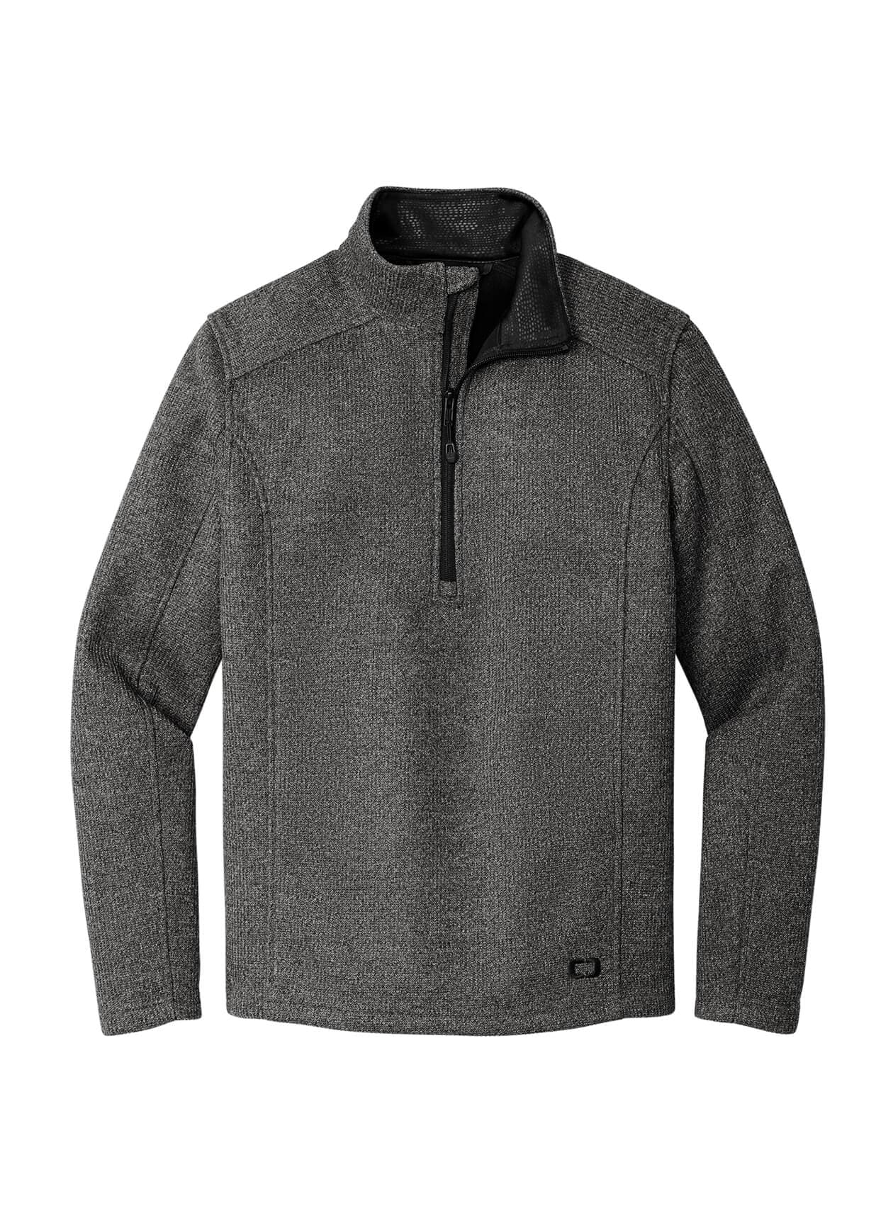 OGIO Men's Grit Fleece Half-Zip - Dark Grey 3XL