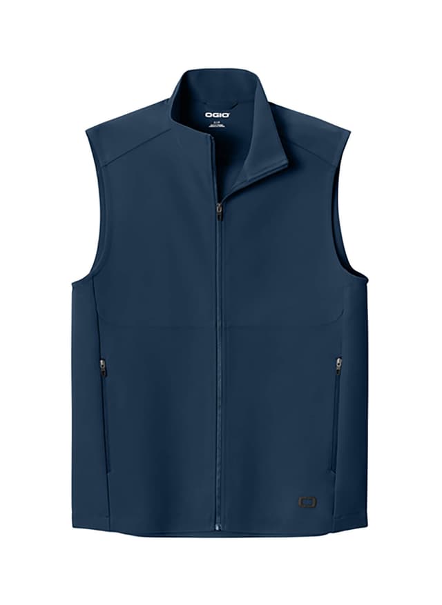 OGIO Men's Kinetic Soft Shell Vest - Navy 3XL