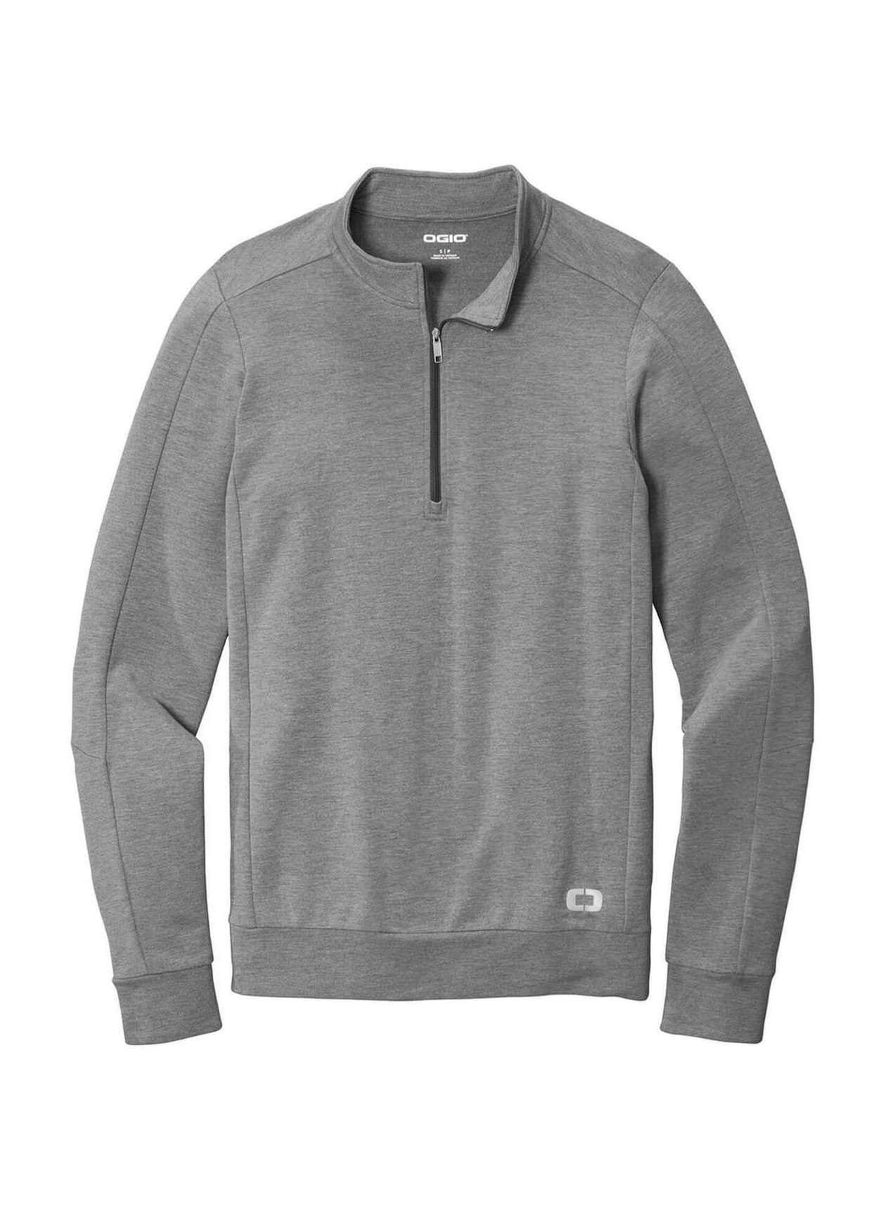 OGIO Men's Luuma Half-Zip Fleece - Dark Grey 3XL