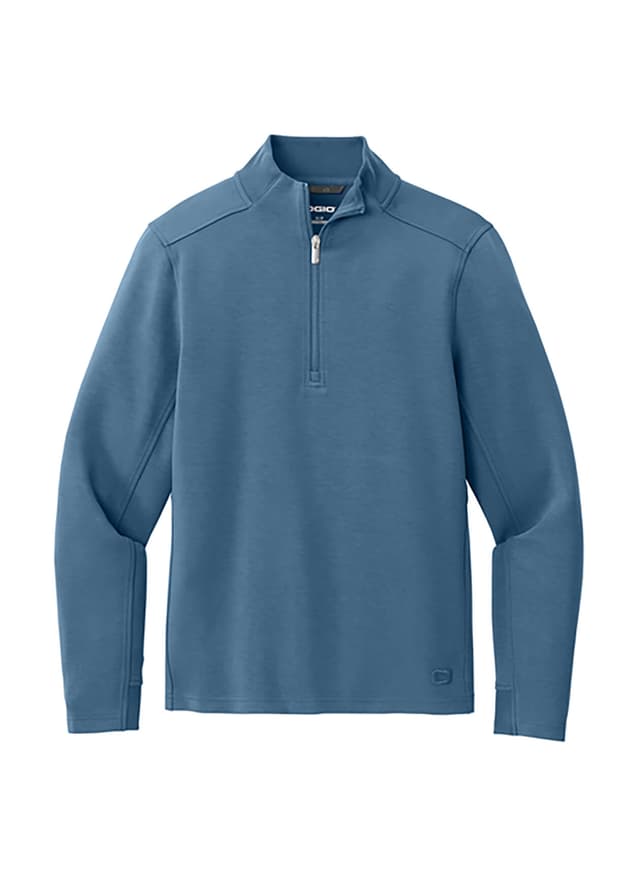 OGIO Men's Transcend Quarter-Zip - Cyan 3XL