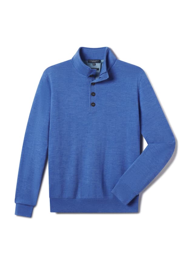 Fairway & Greene Men's Monterey Windsweater - Blue LG