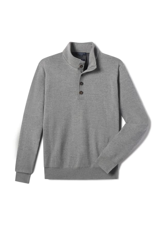 Fairway & Greene Men's Monterey Windsweater - Grey Heather (GRHE) LG