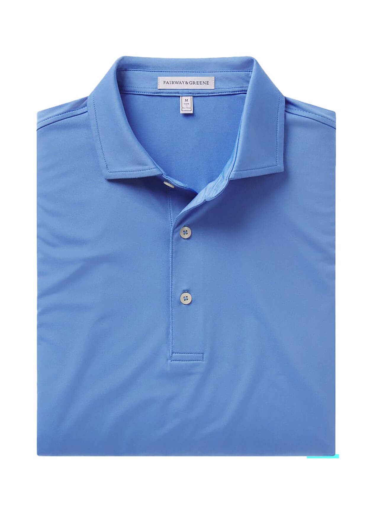 Fairway & Greene Men's Middleton Solid Polo - Blue,Navy 3XL