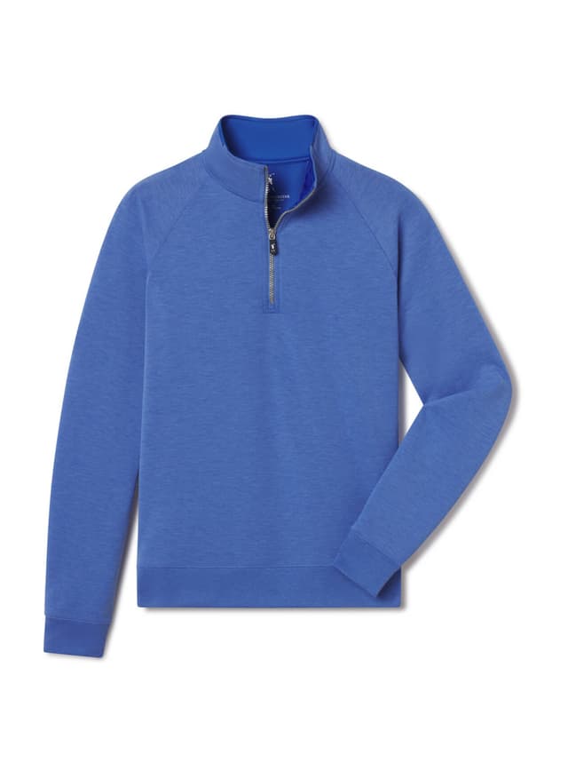 Fairway & Greene Men's Gramercy 1/4-Zip - Blue 3XL
