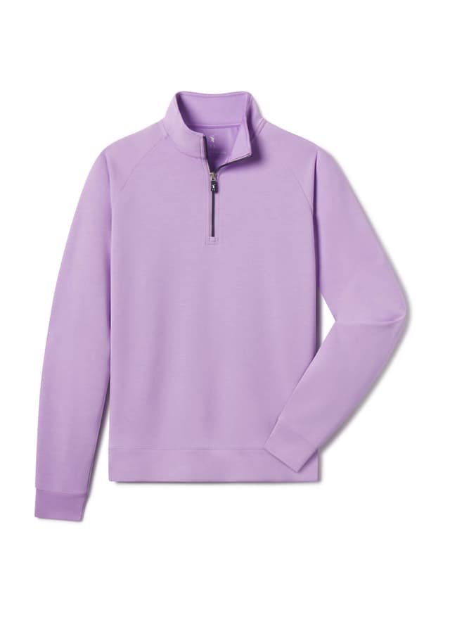 Fairway & Greene Men's Gramercy 1/4-Zip - Purple 3XL