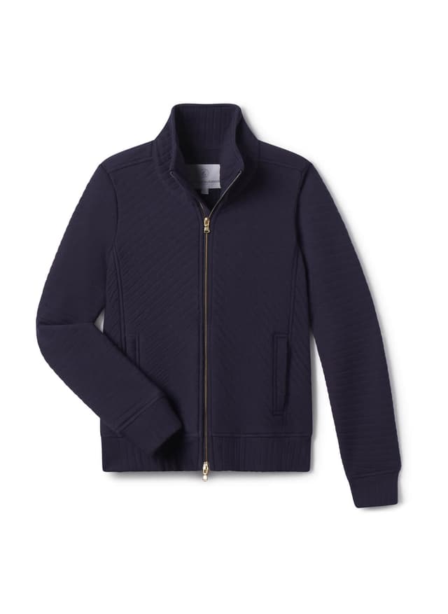 Fairway & Greene Women's Carson Quilted Jacket - Navy 3XL