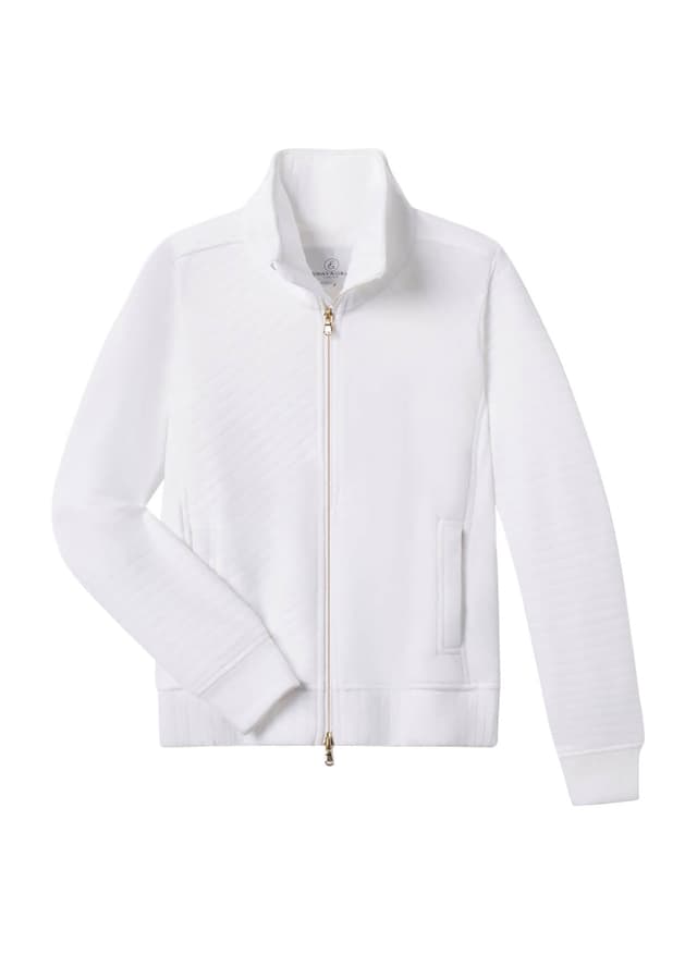 Fairway & Greene Women's Carson Quilted Jacket - White 3XL
