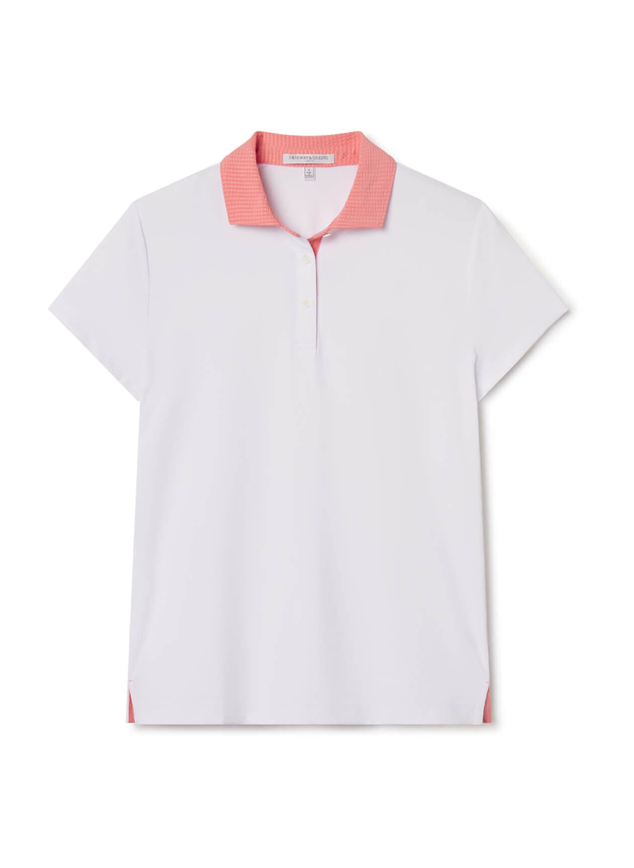 Fairway & Greene Women's Drew Polo - White (WHIT) LG