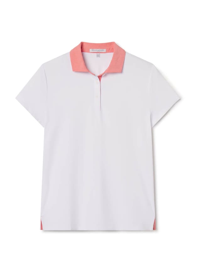 Fairway & Greene Women's Drew Polo - White (WHIT) LG