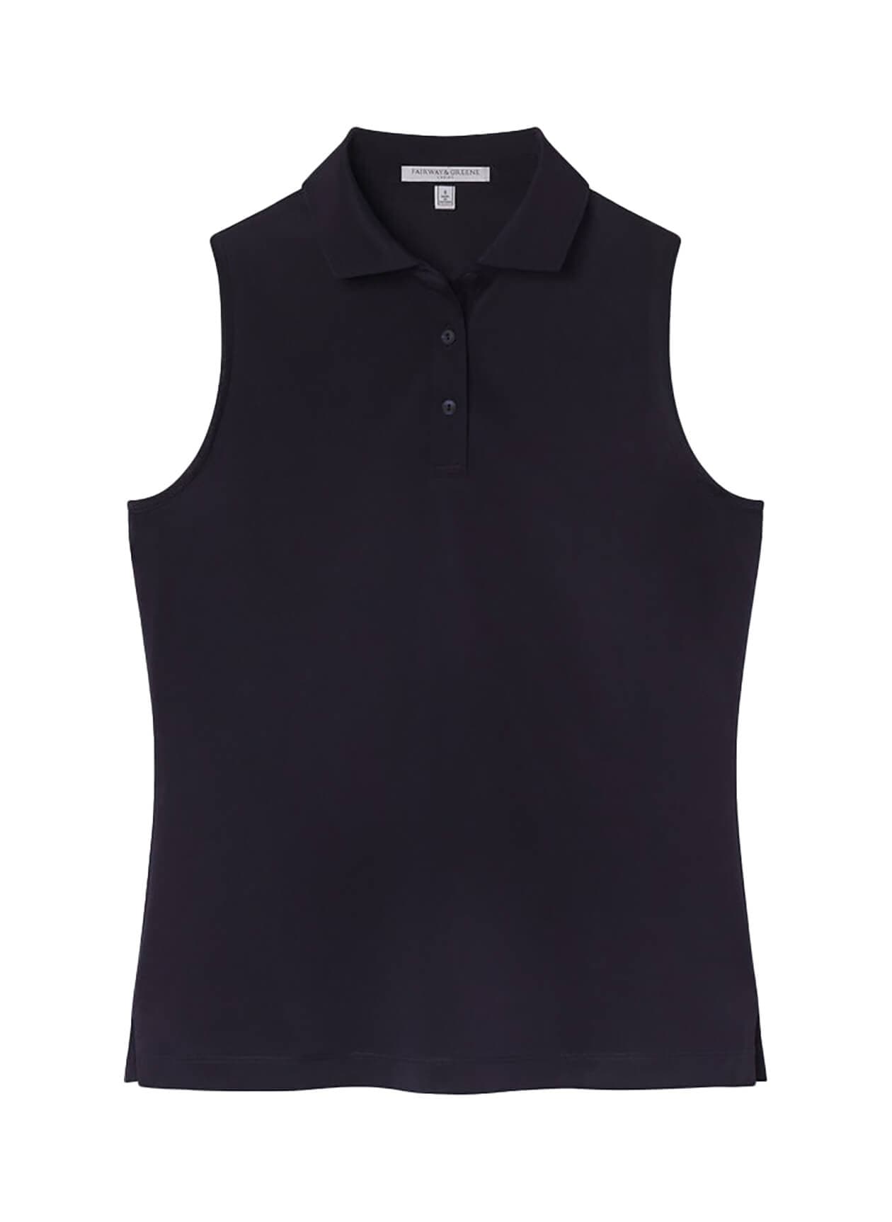 Fairway & Greene Women's Diana Sleeveless Pique Polo