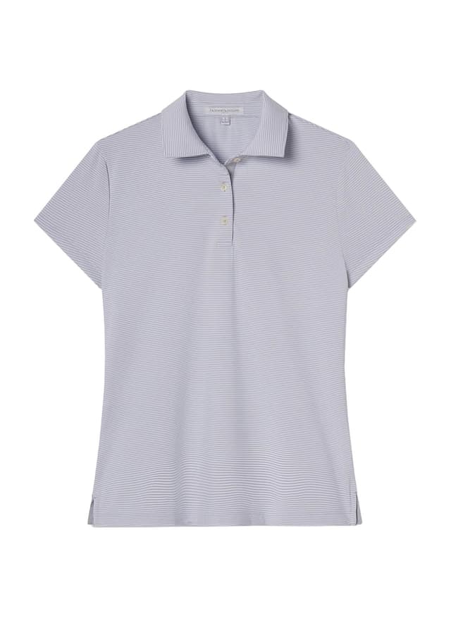 Fairway & Greene Women's Vanessa Polo - Light Grey LG