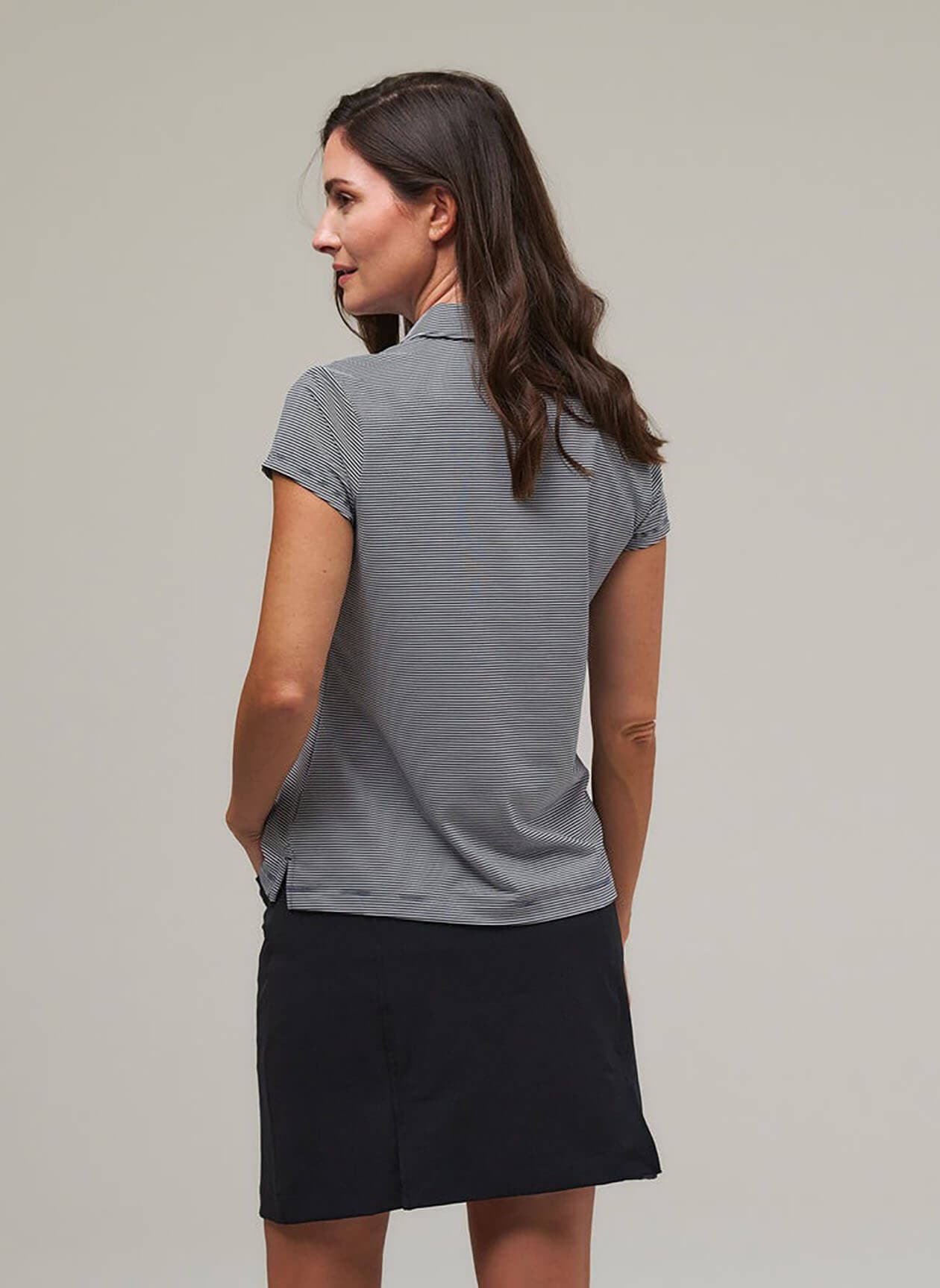 Fairway & Greene Women's Vanessa Polo - Navy LG