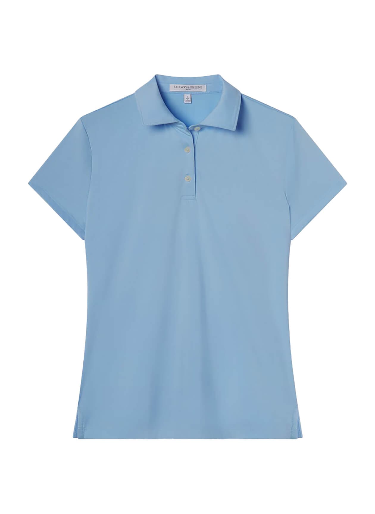 Fairway & Greene Women's Carole Polo - Cyan LG