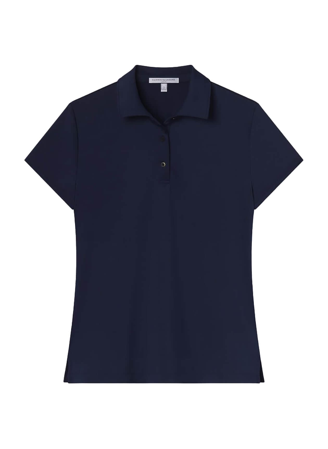Fairway & Greene Women's Carole Polo - Navy LG