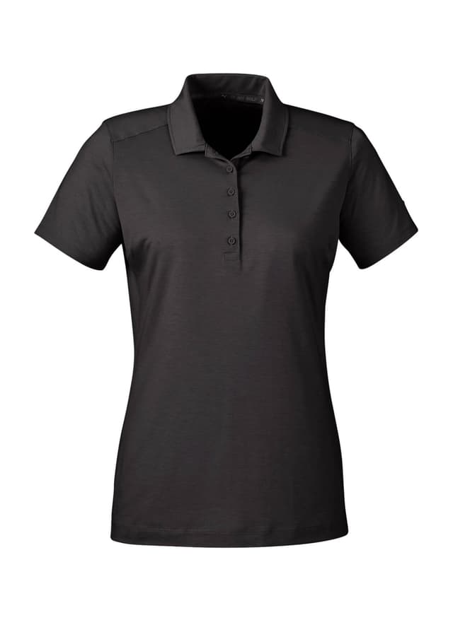 PUMA Women's Bandon Polo - Black LG
