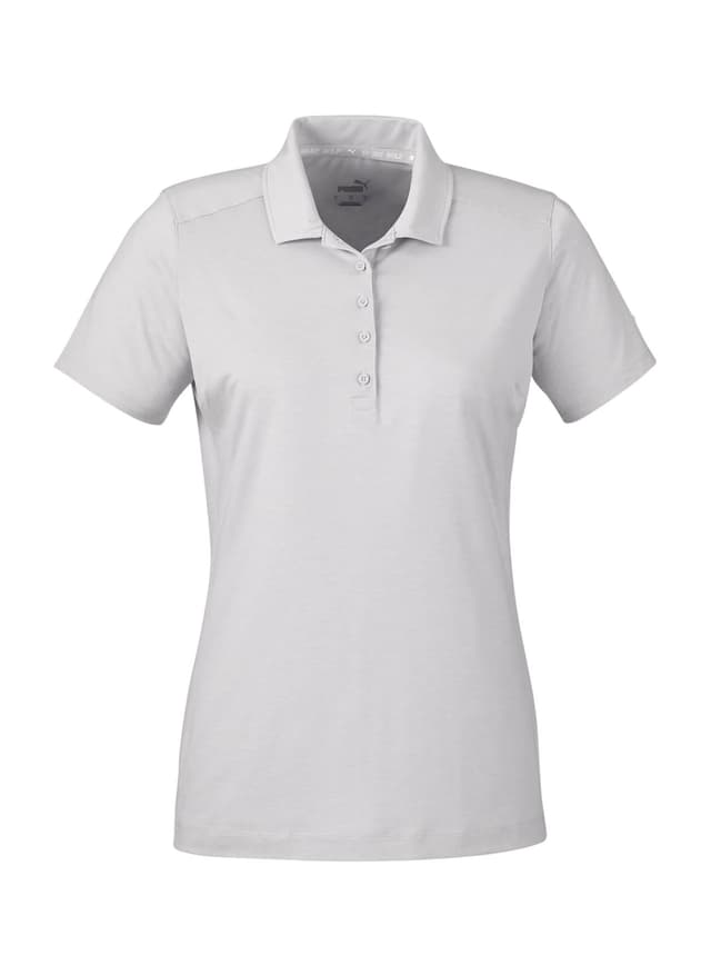 PUMA Women's Bandon Polo - Light Grey LG