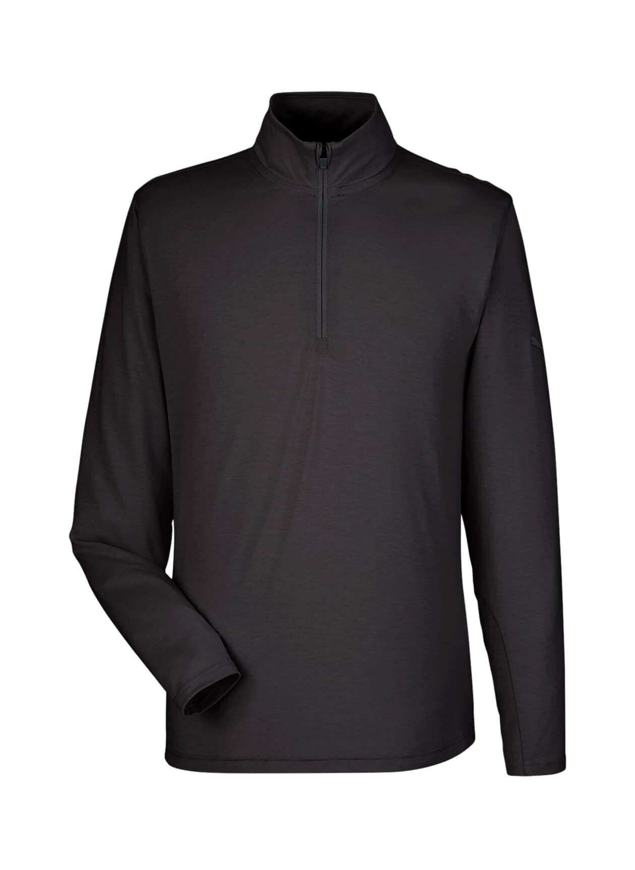 PUMA Men's Bandon Quarter-Zip - Black 3XL
