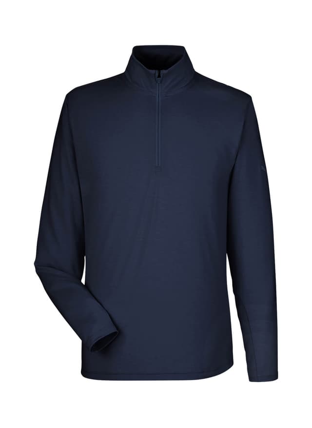 PUMA Men's Bandon Quarter-Zip - Navy 3XL