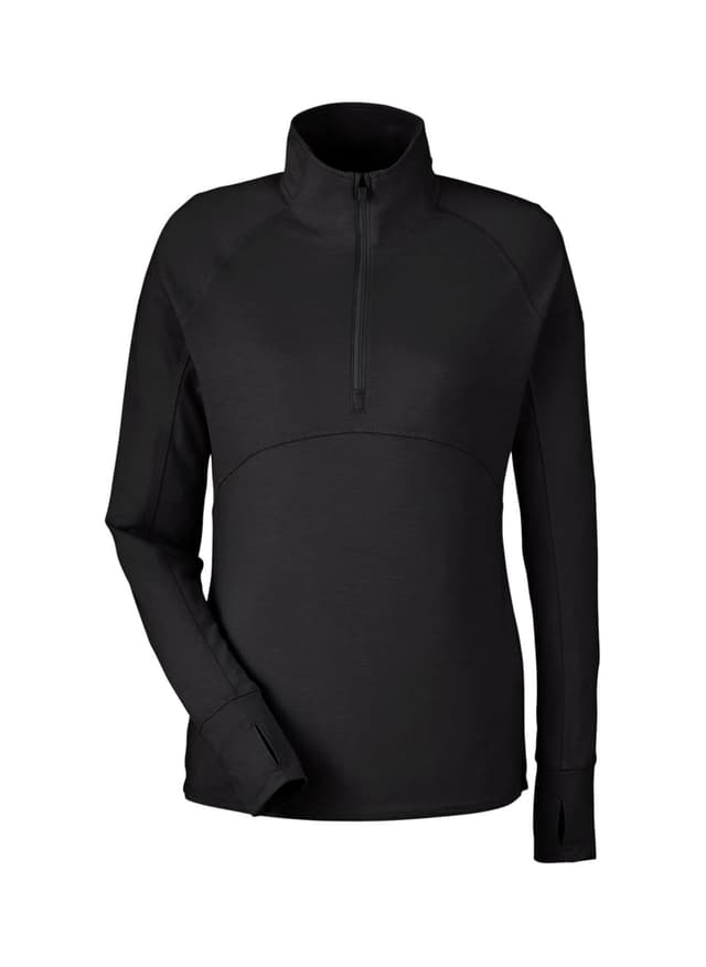 PUMA Women's Bandon Quarter-Zip - Black LG