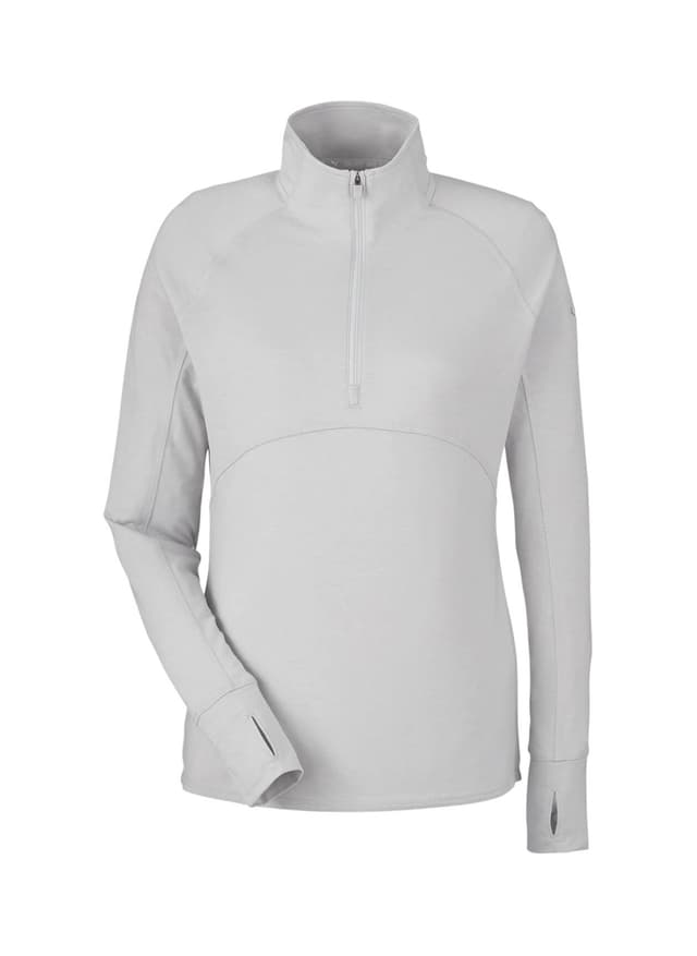 PUMA Women's Bandon Quarter-Zip - Light Grey LG