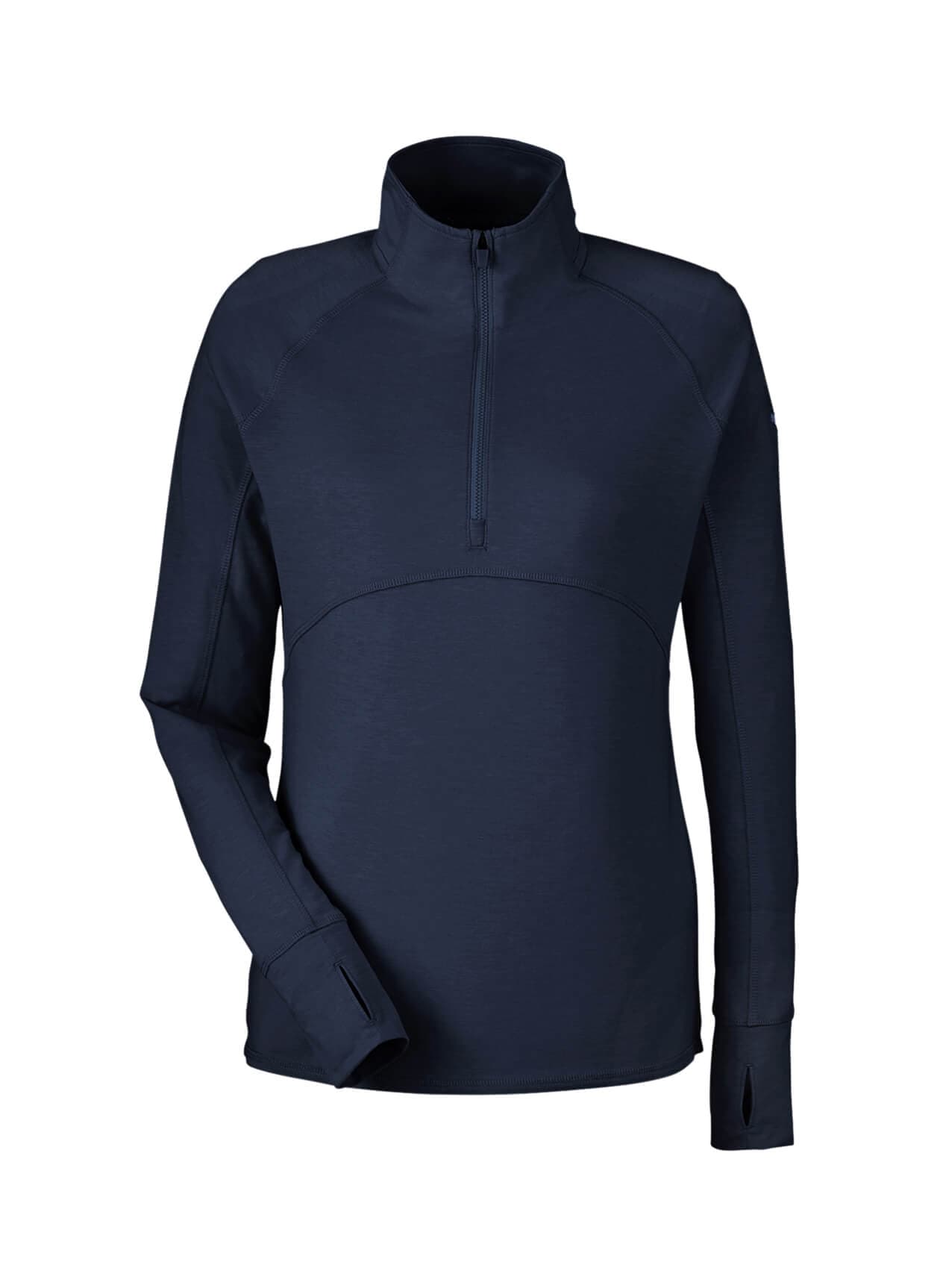 PUMA Women's Bandon Quarter-Zip - Navy LG