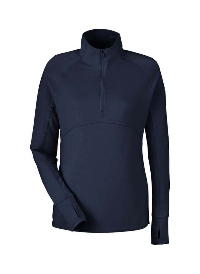 PUMA Women's Bandon Quarter-Zip - Navy LG