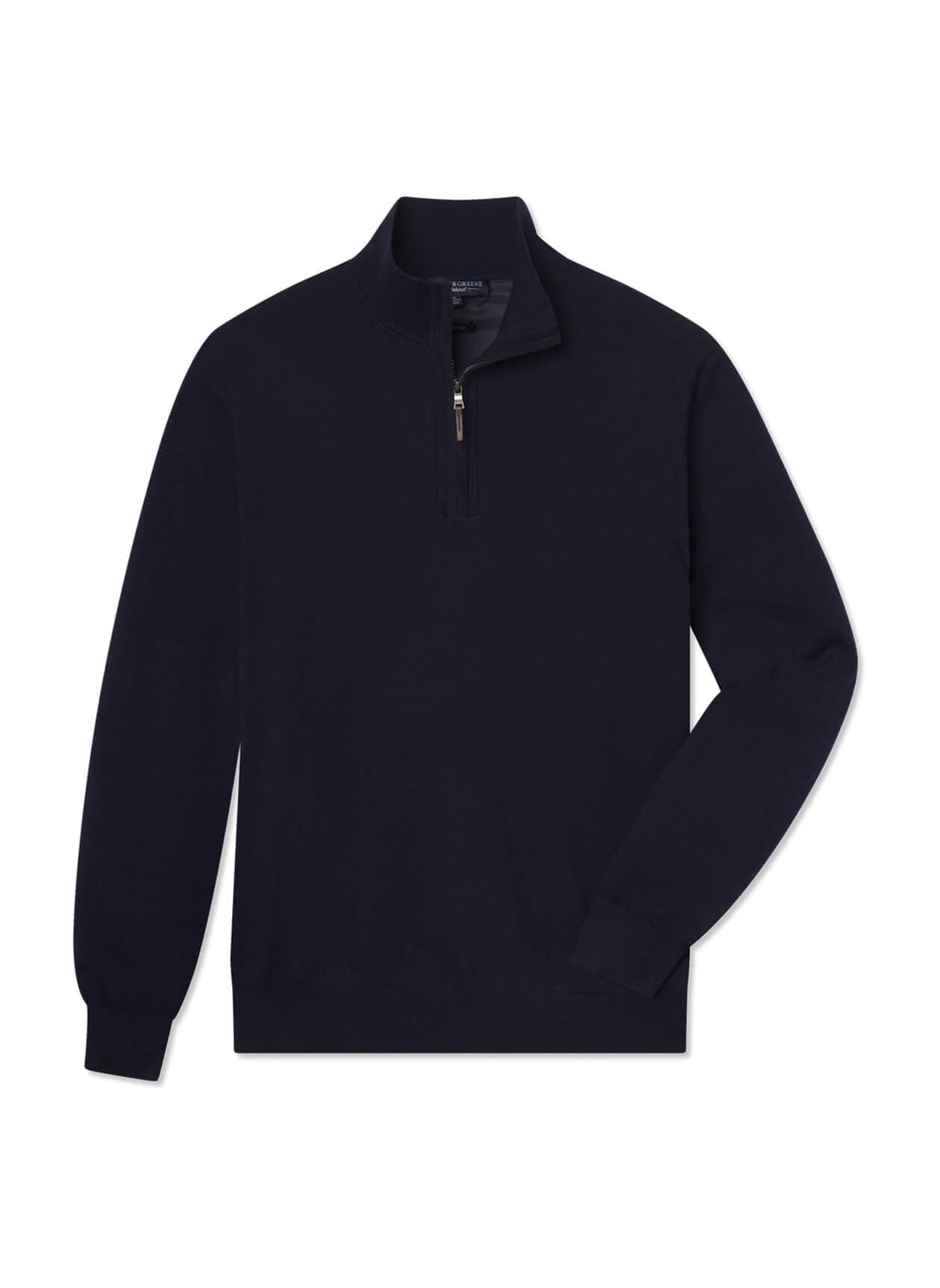 Fairway & Greene Men's The Icon Baruffa Merino Windsweater - Navy 3XL