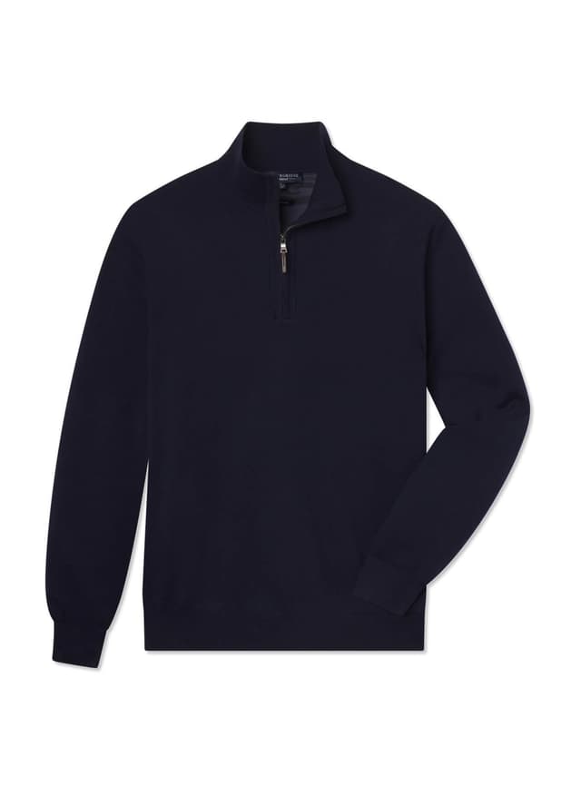 Fairway & Greene Men's The Icon Baruffa Merino Windsweater - Navy 3XL