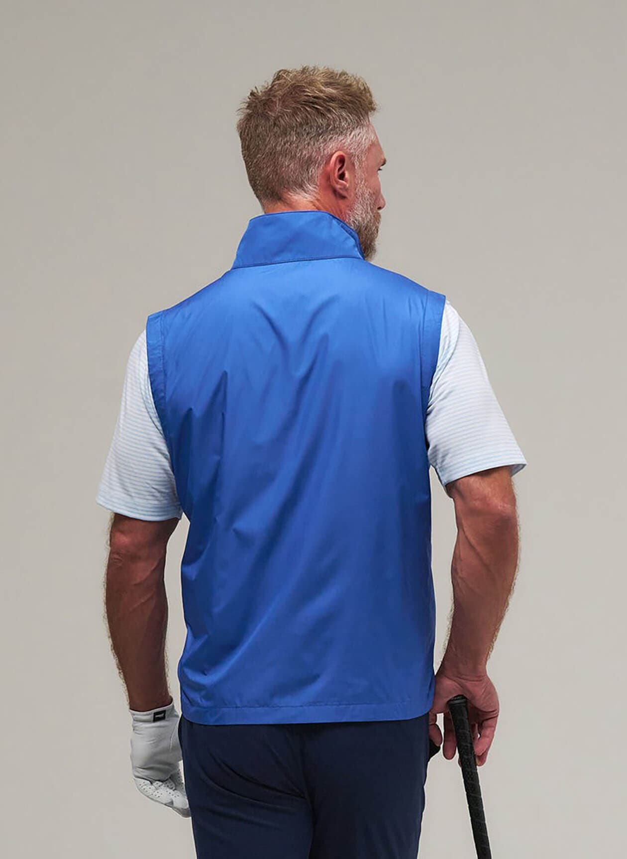 Fairway & Greene Men's Harold Vest - Blue 3XL