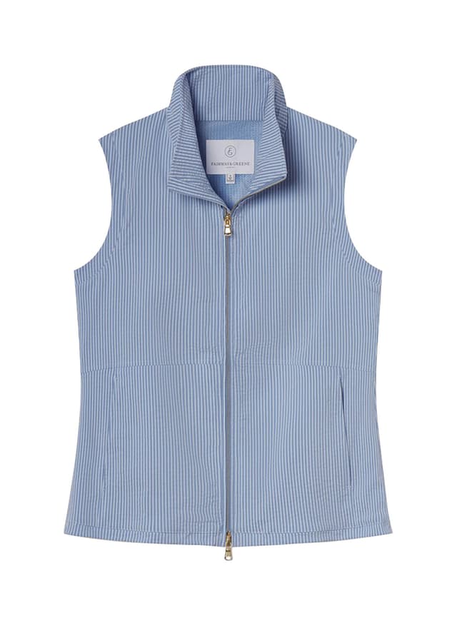 Fairway & Greene Women's Everley Vest - Brown LG