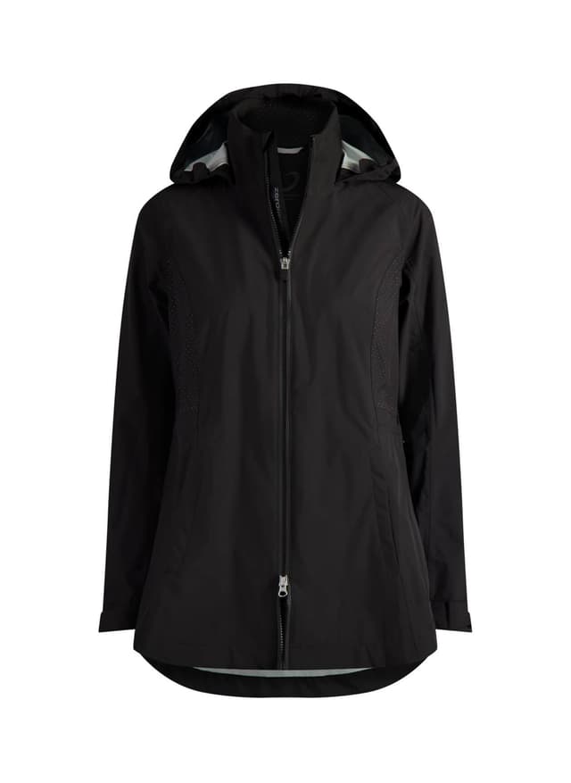Zero Restriction Women's Libby Rain Jacket - Black LG