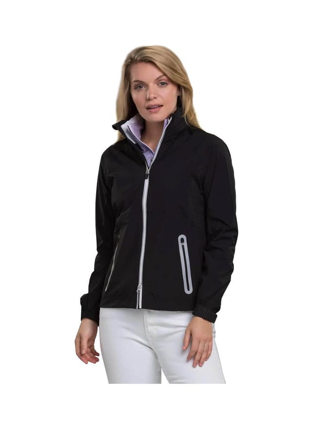 Zero Restriction Women's Hooded Olivia Jacket - Black LG