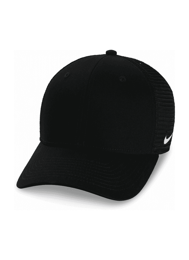 Nike Team Rise Trucker Hat - Black (010) MISC