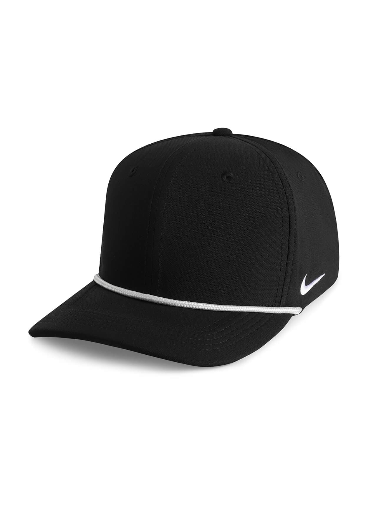 Nike Team Rise Rope Cap - Black / White (010) MISC