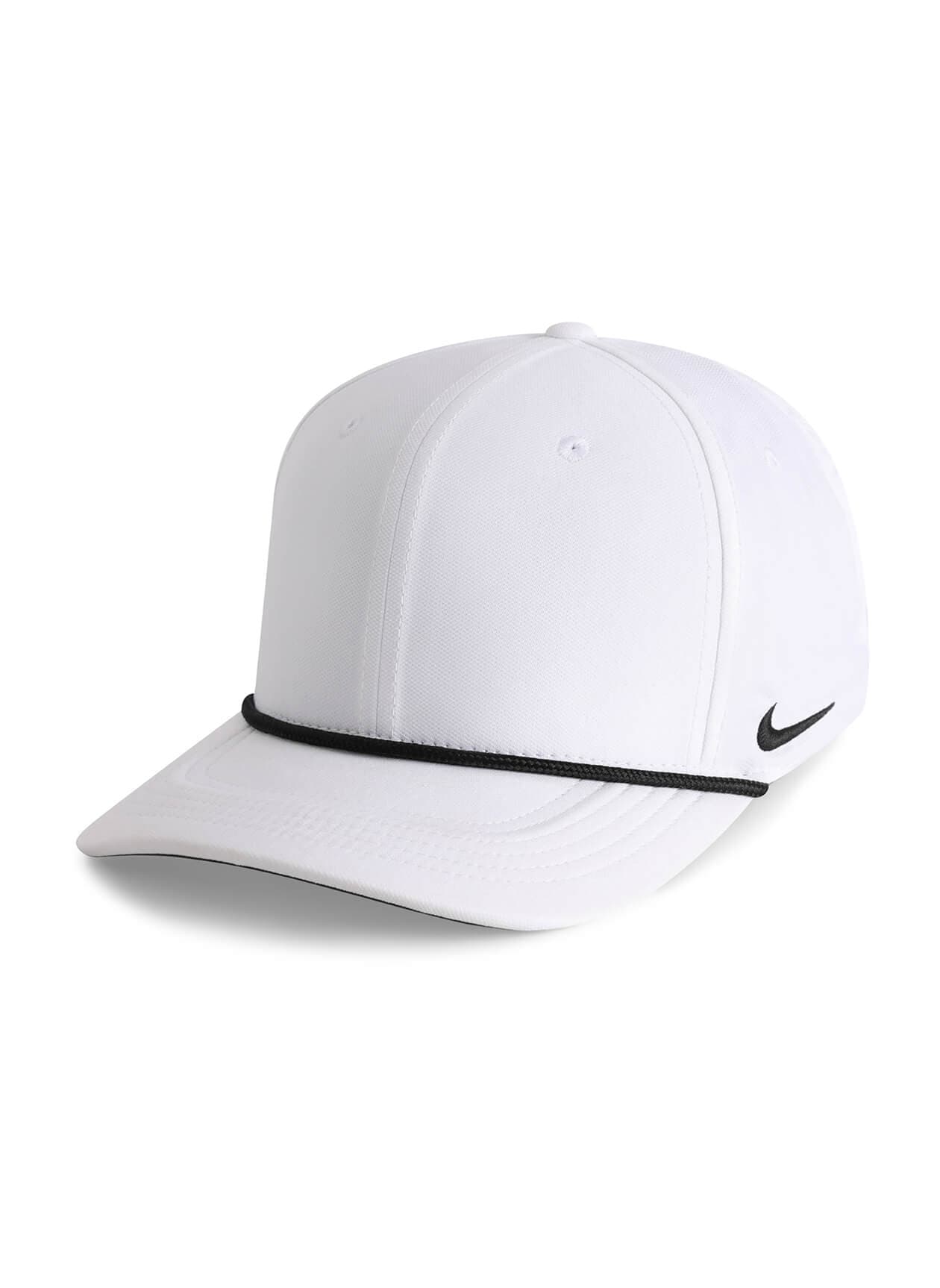 Nike Team Rise Rope Cap - White / Black (106) MISC