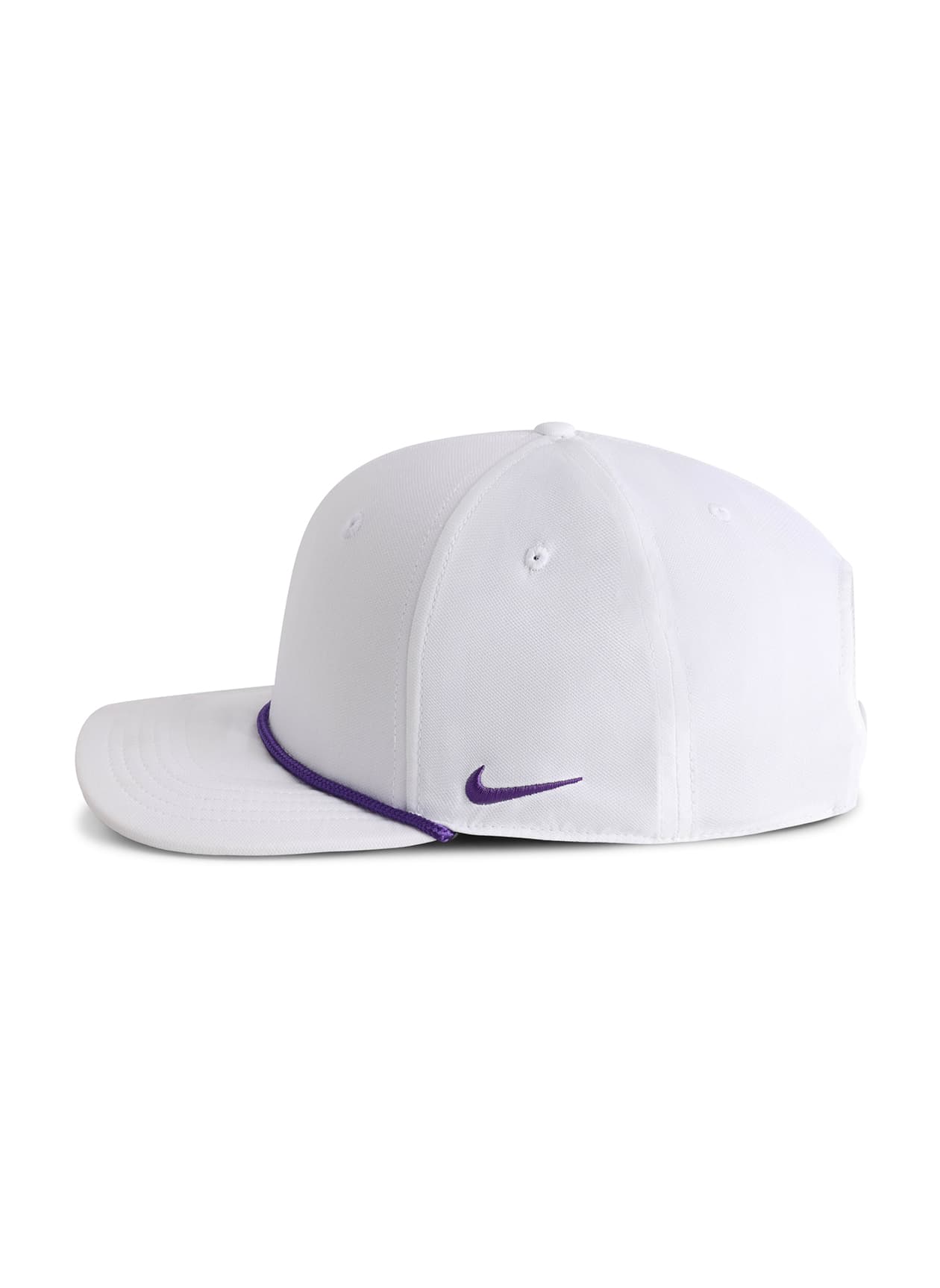 Nike Team Rise Rope Cap - White / Purple (110) MISC