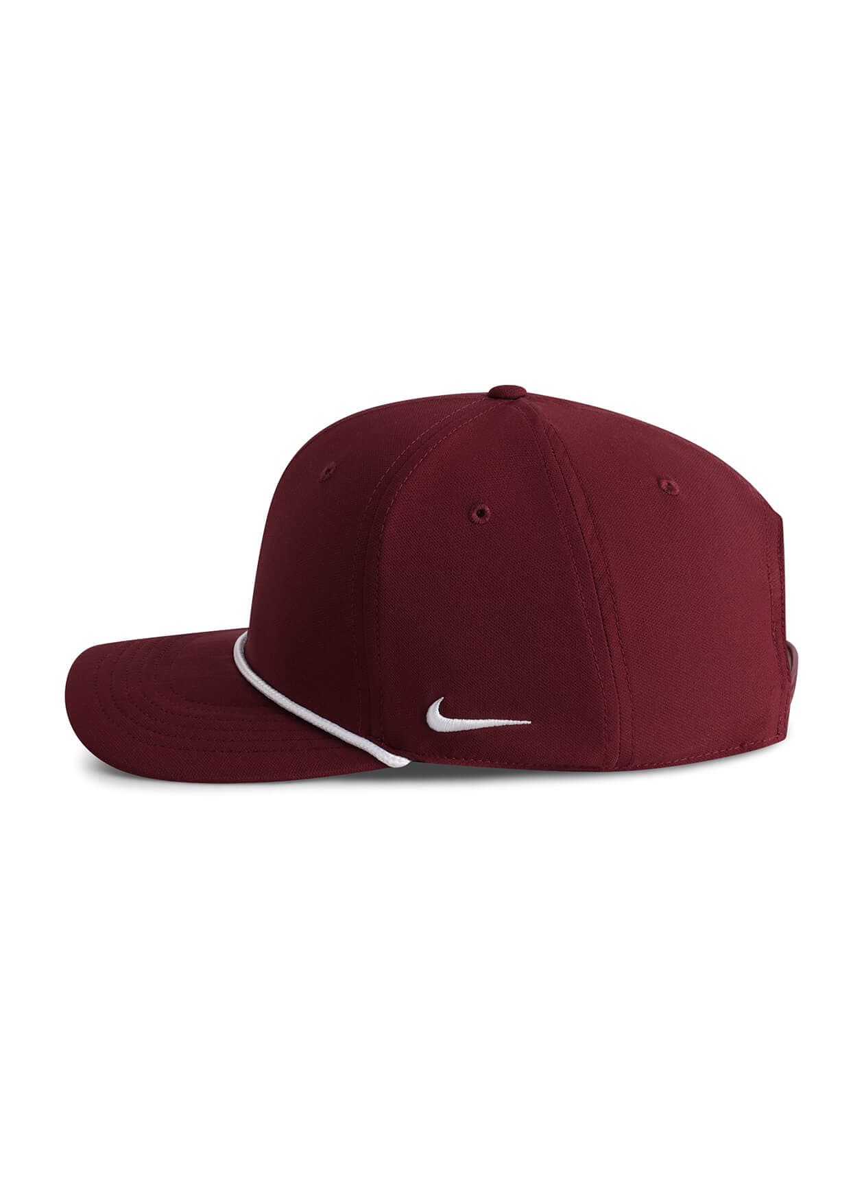 Nike Team Rise Rope Cap - Dark Maroon / White MISC
