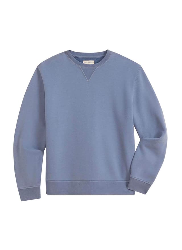 Fair Harbor Men's Rover Crewneck - Blue LG