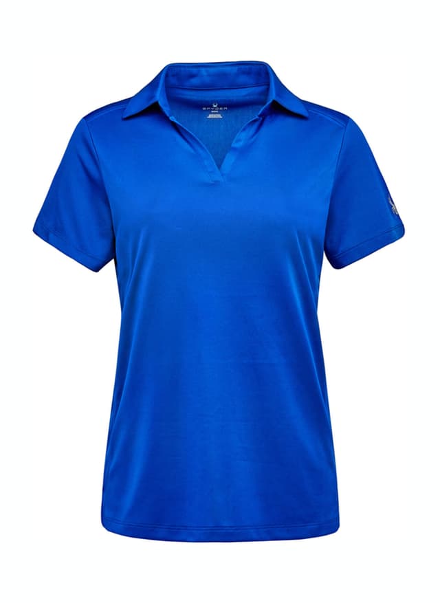 Spyder Women's Freestyle Polo - Electric Blue (BLU) LG