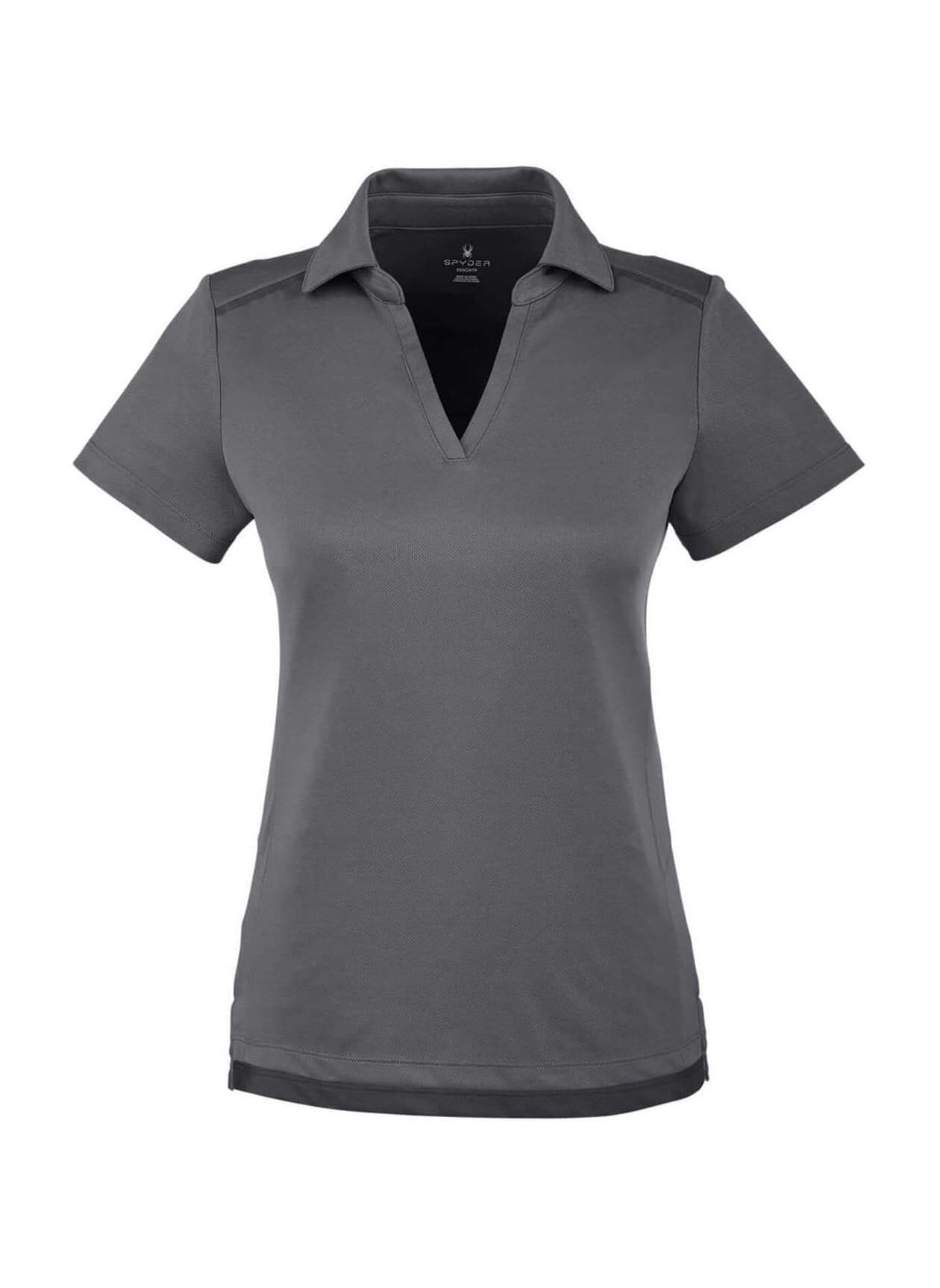 Spyder Women's Freestyle Polo - Dark Grey LG