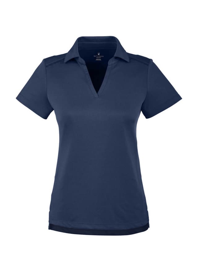 Spyder Women's Freestyle Polo - Frontier (NVY) LG