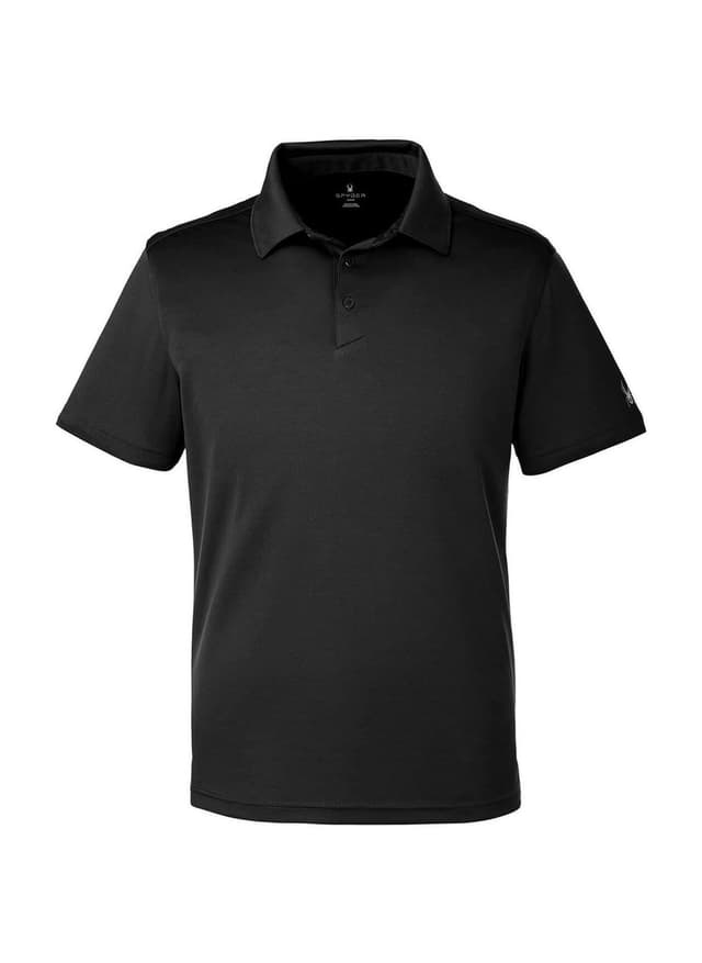 Spyder Men's Freestyle Polo - Black 3XL