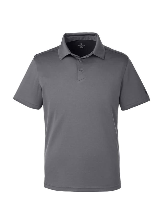 Spyder Men's Freestyle Polo - Dark Grey 3XL